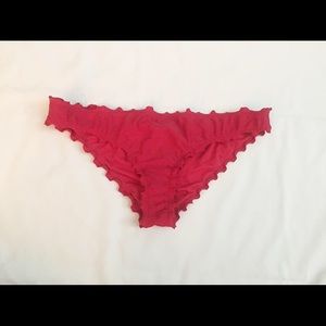 Hollister Red Bikini Bottoms